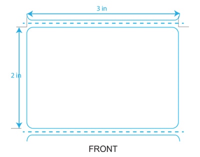 Clear Labels for Zebra printers