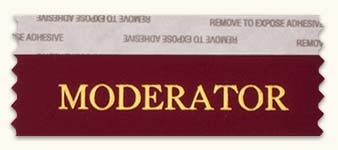 Badge Ribbon Moderator | Velocity Labels