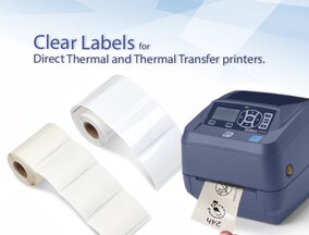 Clear Labels for Zebra printers